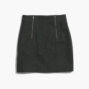 Madewell Green mini skirt
